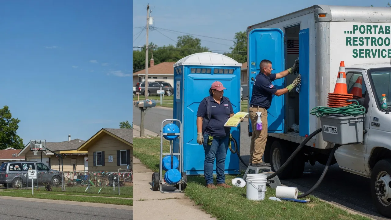 Portable Toilet Rental in Portland, IN near me